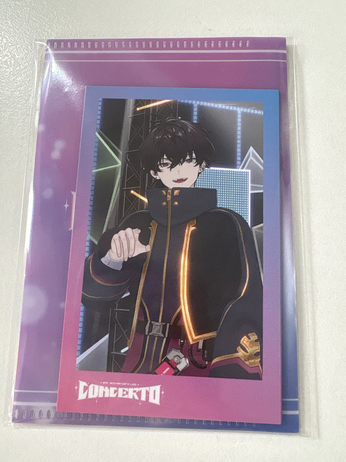 【8th Anniversary LIVE 「CONCERTO」】にじさんじ フォト風カード 3枚セット 佐伯イッテツ (IKE)