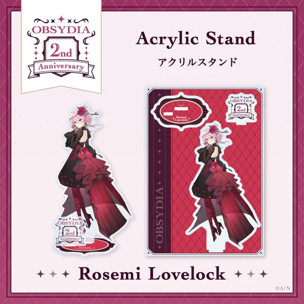 OBSYDIA 2nd Anniversary Acrylic Stand Rosemi Lovelock