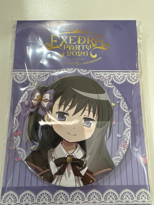 「魔法少女まどか☆マギカ Magia Exedra」 台紙付きビッグ缶バッジ 暁美ほむら（池袋）