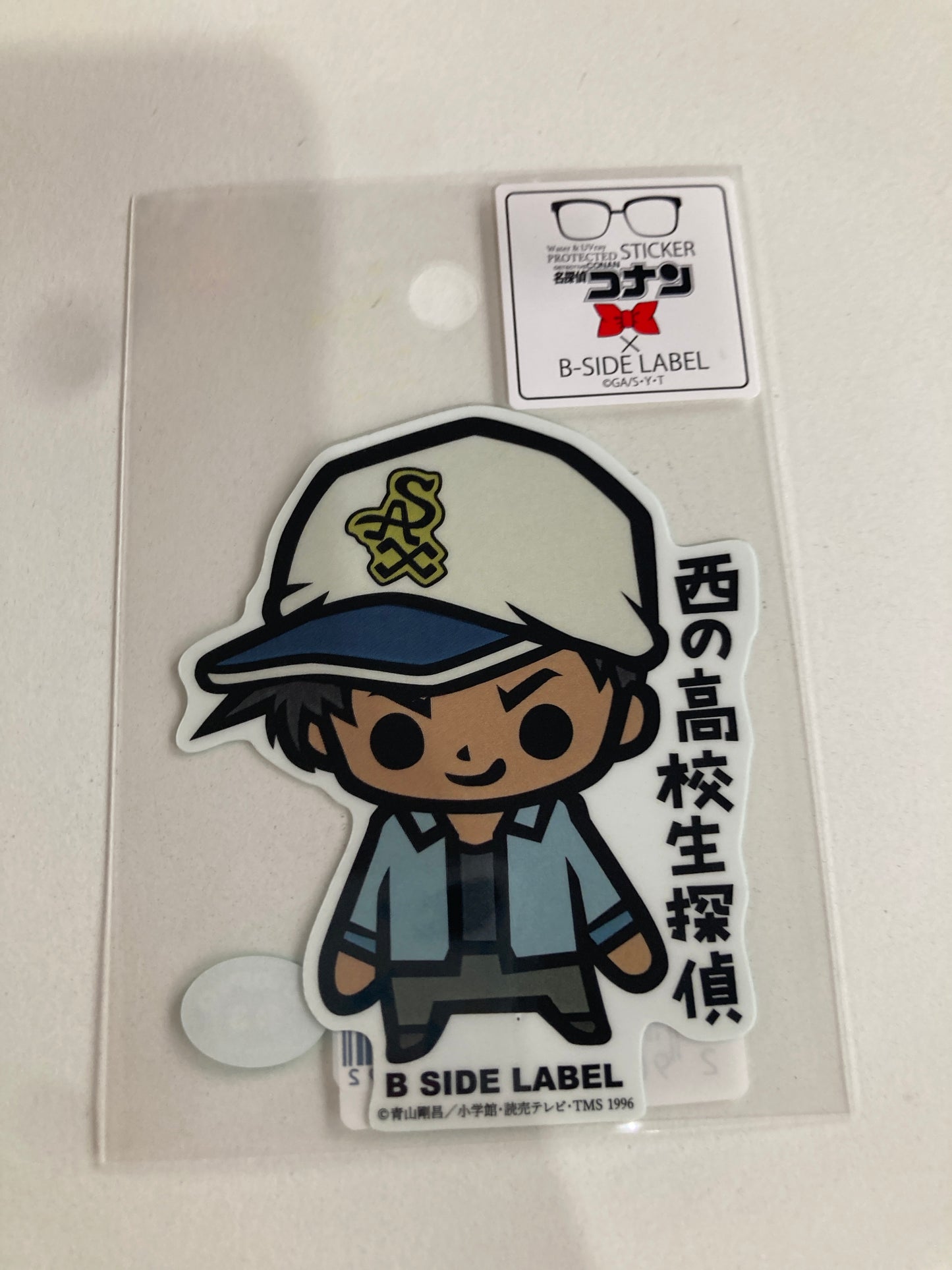 B-SIDE LABELステッカー (名探偵コナン)服部平次｢西の高校生探偵｣(池袋)