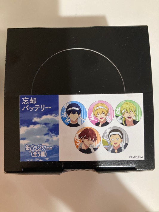 （pop up&net限定）缶バッジ「TVアニメ『忘却バッテリー』」02/応援団ver.　ブラインド(全5種)