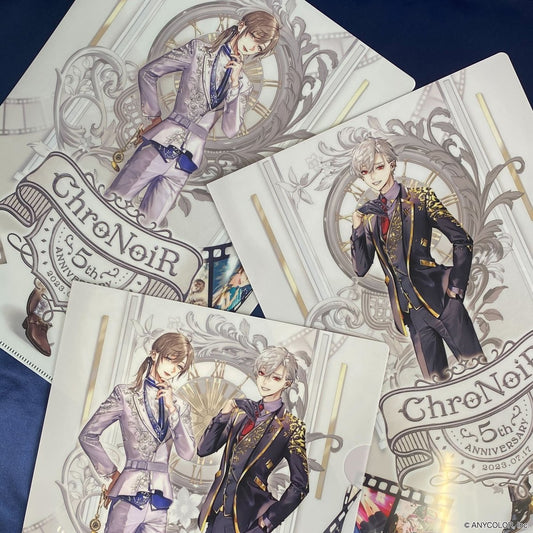 ChroNoiR 5th ANNIVERSARY クリアファイル ＫＵＺＡＨＡ vtuber