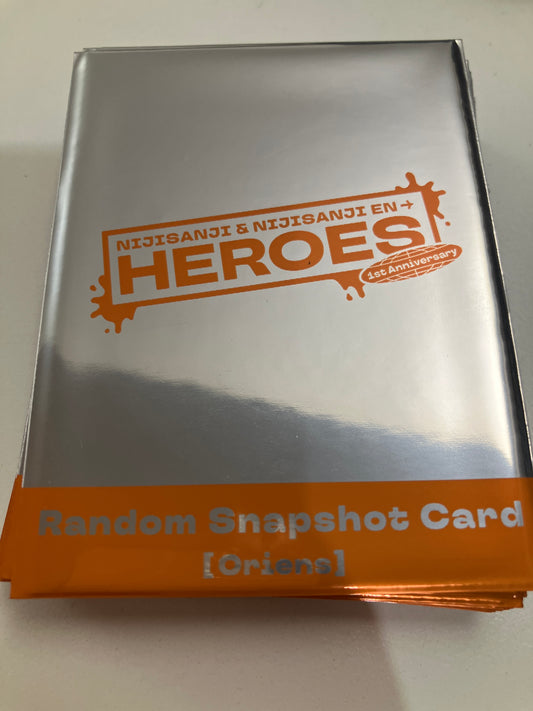 【NIJISANJI ＆ NIJISANJI EN HEROES 1st Anniversary】にじさんじ　ランダムチェキ風カード Oriens(池袋)