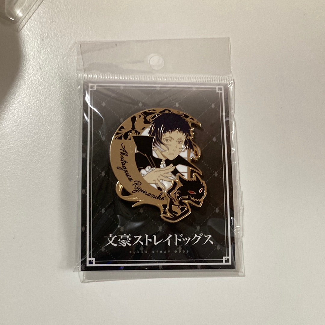 文豪ストレイドッグス コレクションピンバッジ 芥川龍之介