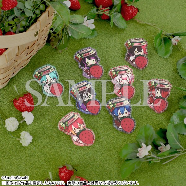 悪魔執事と黒い猫展 アクリルバッジコレクション B 夾子