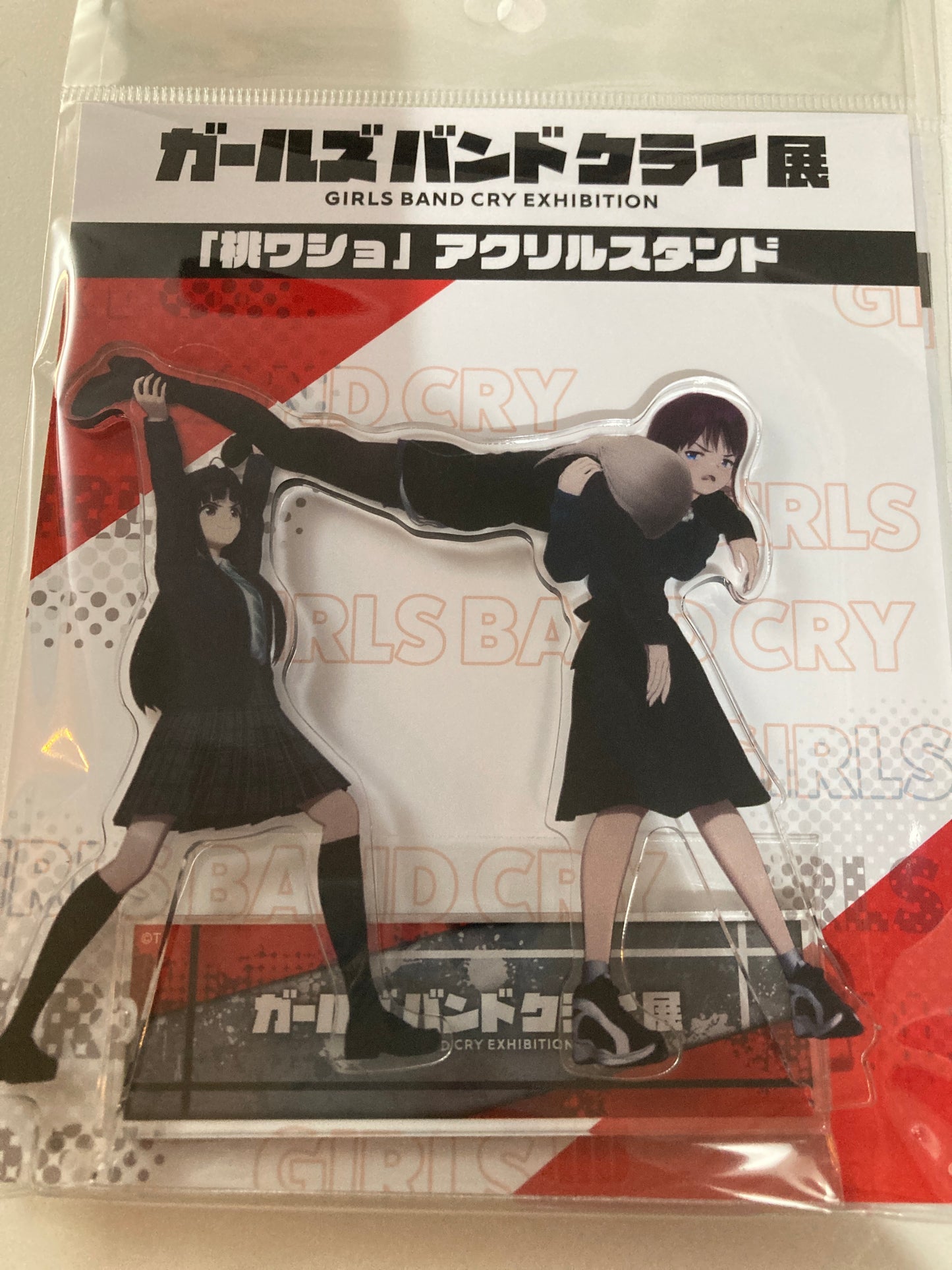 【展限定】「ガールズバンドクライ展」「桃ワショ」アクリルスタンド　(池袋)
