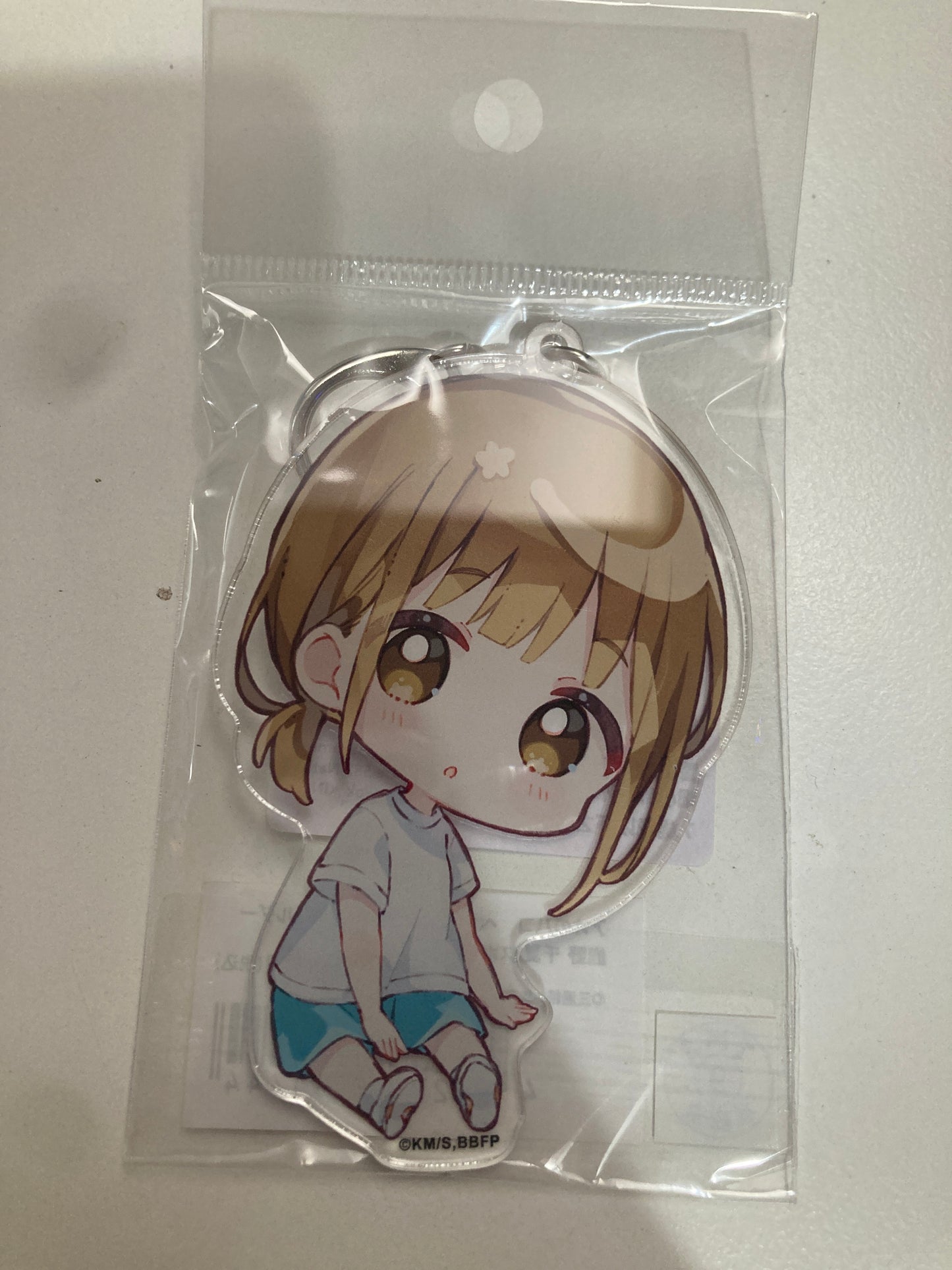 アオのハコ ぺたん娘アクリルキーホルダー 鹿野 千夏(スポーツウェア) (池袋)