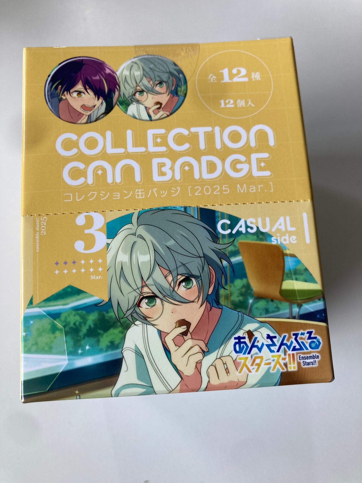 あんさんぶるスターズ！！ コレクション缶バッジ［2025 Mar.］-Casual Side- (池袋)