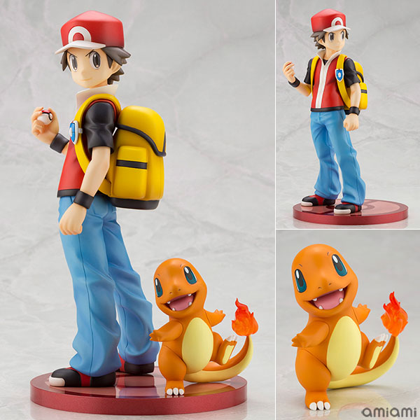 ARTFX J 『ポケットモンスター』シリーズ レッド with ヒトカゲ 1/8 完成品フィギュア