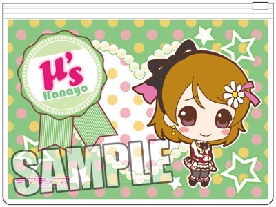 ラブライブ！ フラットクリアケース「小泉 花陽」[ブロッコリー]