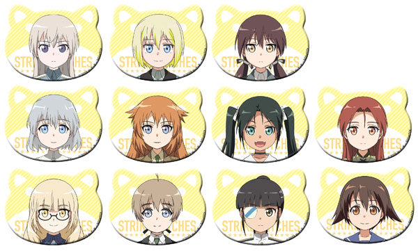Strike Witches 501st unit launches! Kemomimi can badge Vol.1 11 pieces BOX tcb