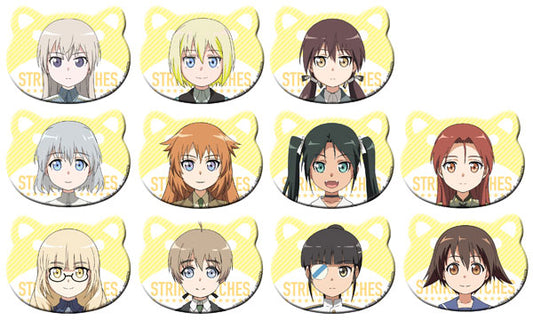 Strike Witches 501st unit launches! Kemomimi can badge Vol.1 11 pieces BOX tcb