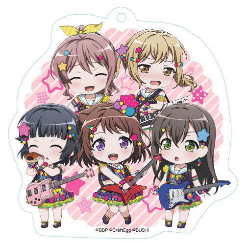 BanG Dream!ガールズバンドパーティ! Poppin' Party acrylic keychain