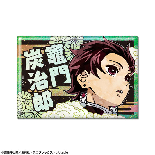 鬼滅の刃 ホログラム缶バッジ デザイン01(竈門炭治郎/A) cab badge