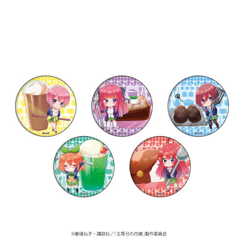 缶バッジ5個セット「五等分の花嫁」01/お食事ver. can badge