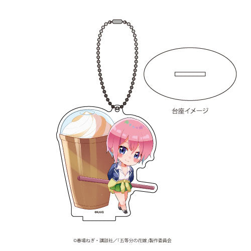 アクリルスタンドキーホルダー「五等分の花嫁」06/中野一花 お食事ver. Acrylic stand keychain