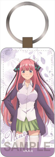 五等分の花嫁 レザーキー ホルダー 二乃