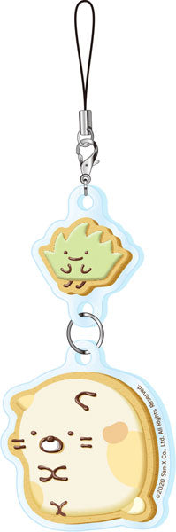 すみっコぐらし ダブルアクリルストラップ ねこ acrylic keychain