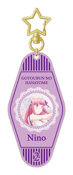五等分の花嫁 モーテルキーホルダー 二乃 acrylic keychain