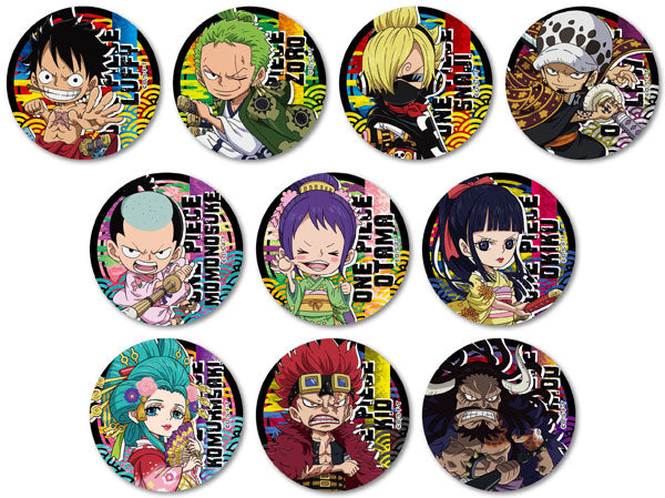 ONE PIECE 缶バッジコレクション ワノ国 Ver.