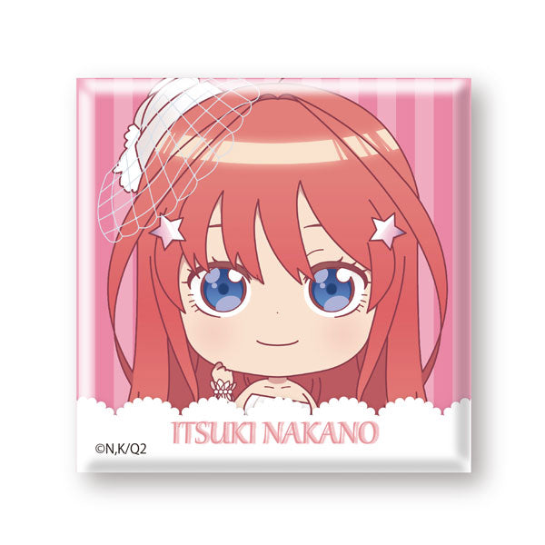 五等分の花嫁∬ スクエア缶バッジ 中野五月 can badge