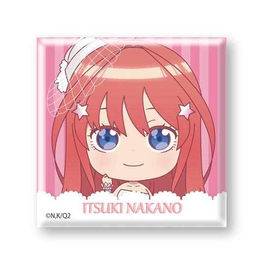 五等分の花嫁∬ スクエア缶バッジ 中野五月 can badge