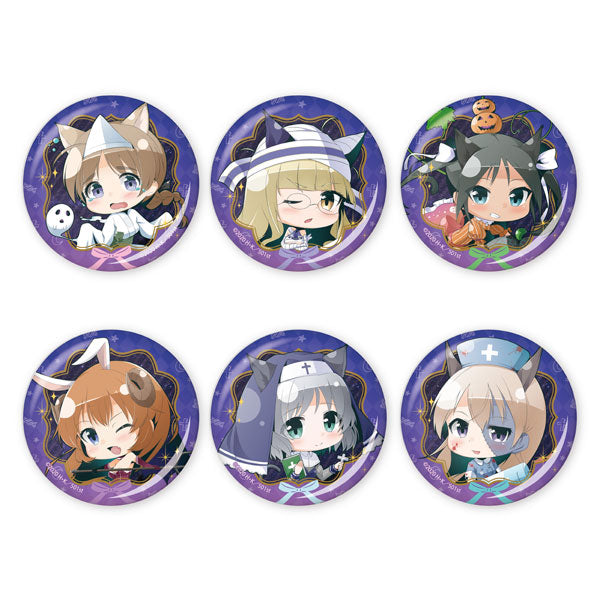 501st Joint Fighter Wing Strike Witches ROAD to BERLIN Metallic Can Badge Vol. 1 B 6-piece BOX tcb