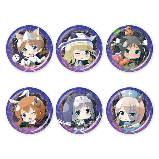 501st Joint Fighter Wing Strike Witches ROAD to BERLIN Metallic Can Badge Vol. 1 B 6-piece BOX tcb