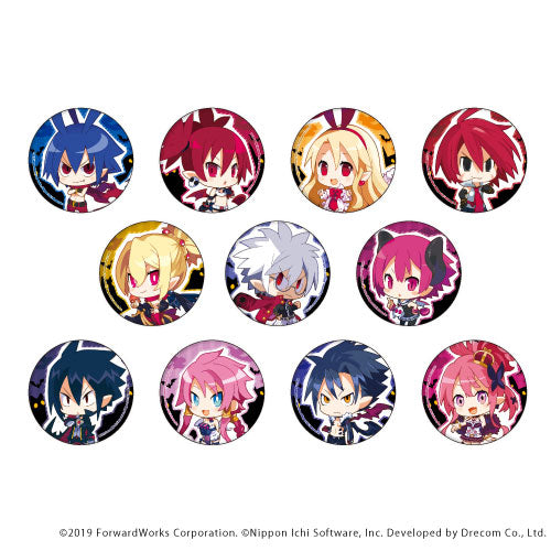 缶バッジ「魔界戦記ディスガイアRPG」03/ミニキャラ tcb