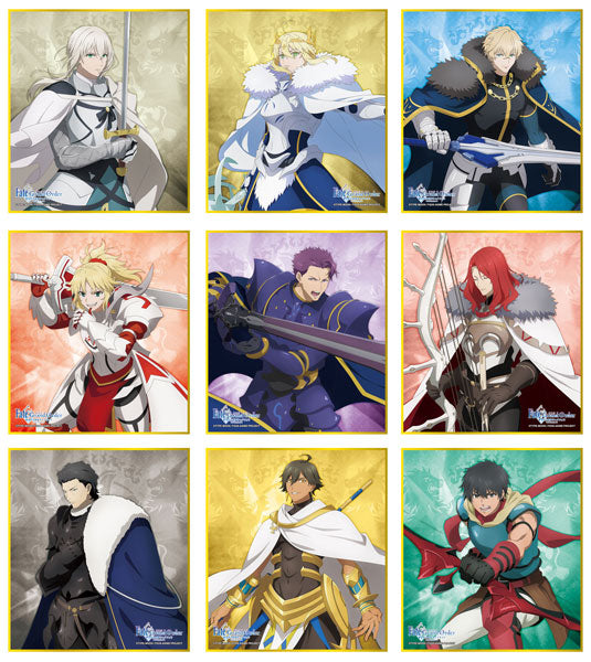 Fate/Grand Order -神聖円卓領域キャメロット- ミニ色紙コレクション
