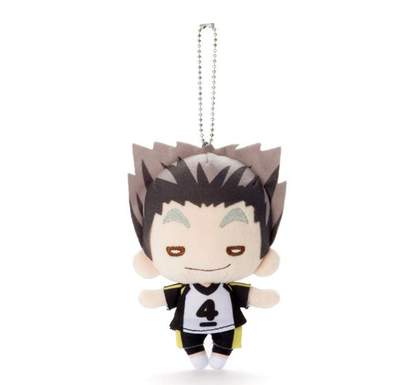 Nitotan/Haikyuu! ! Stuffed toy with ball chain/Bokuto toys plush