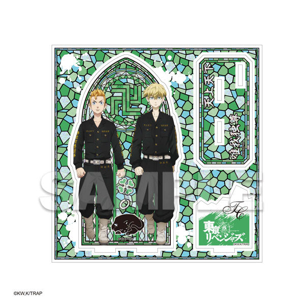「東京リベンジャーズ」ビードロアートコレクションジュエルスタンド 花垣武道＆松野千冬 acrylic stand