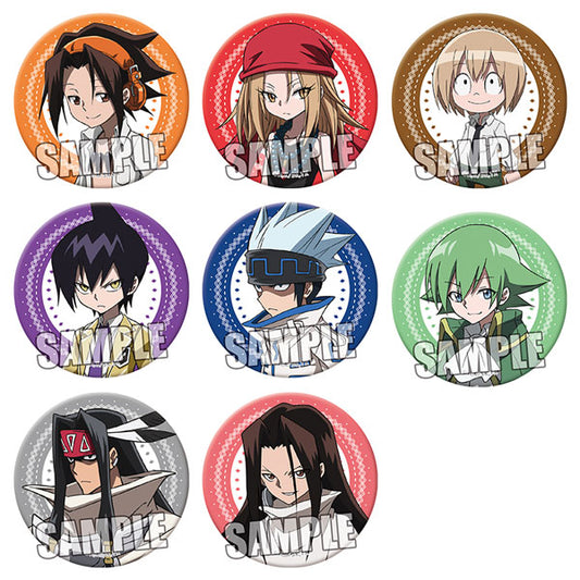 SHAMAN KING Trading Can Badge Part.1 8 pieces BOX tcb