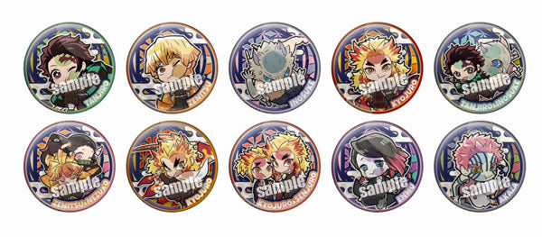 ぴた!でふぉめDemon Slayer: Mugen Train Series 缶バッジ