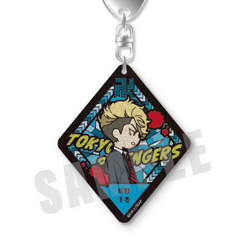 東京リベンジャーズ VETCOLO グリッターアクリルキーホルダー 15.松野千冬(中学生) acrylic keychain