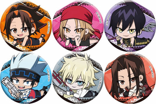 TV Anime “SHAMAN KING” Gororin Can Badge Collection 6-piece BOX tcb