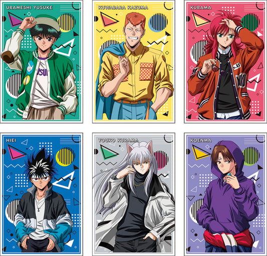 『Yu☆Yu☆Hakusho』 画き下ろしポストカードセットストリートファッションver postcard