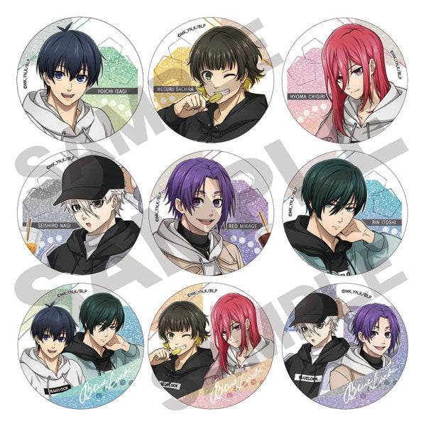 (ｸﾗｯｸｽ) ﾌﾞﾙｰﾛｯｸ ﾄﾚｰﾃﾞｨﾝｸﾞｸﾞﾘｯﾀｰ缶ﾊﾞｯｼﾞ ﾊﾟｰｶｰ (再販) badge