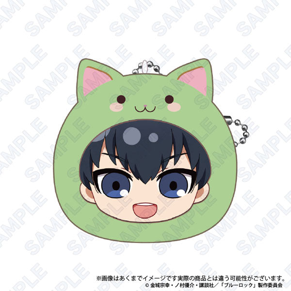 ブルーロック もちふわクッションキーホルダー(まるめいつ絵柄) 潔世一 keychain