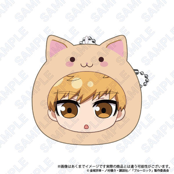 ブルーロック もちふわクッションキーホルダー(まるめいつ絵柄) 國神錬介 keychain