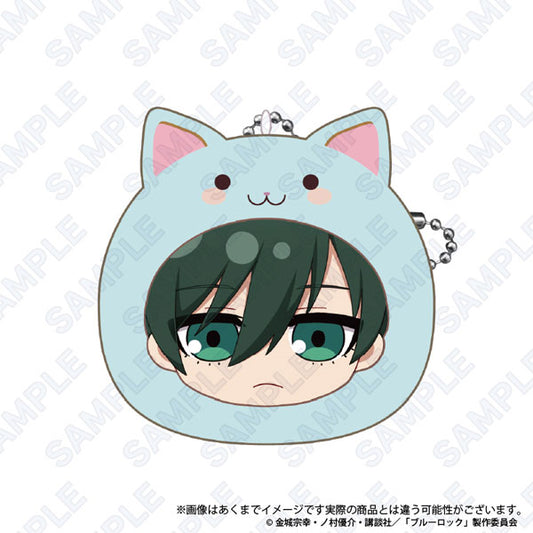 ブルーロック もちふわクッションキーホルダー(まるめいつ絵柄) 糸師凛 keychain