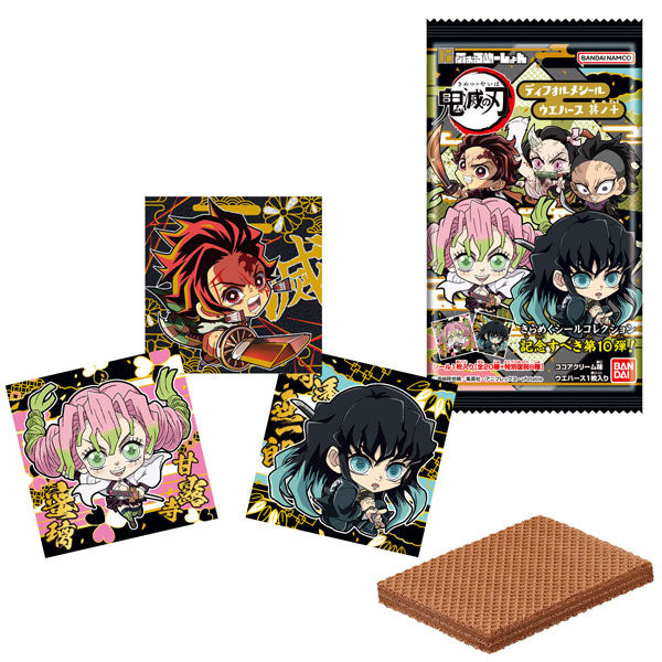 (BANDAI) にふぉるめーしょん Demon Slayer ﾃﾞｨlKﾙrｼｰﾙｳｴﾊｰｰitsノ十wafer tcs
