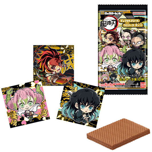 (BANDAI) にふぉるめーしょん 鬼滅の刃ﾃﾞｨﾌｫﾙﾒｼｰﾙｳｴﾊｰｽ 其ノ十 wafer tcs