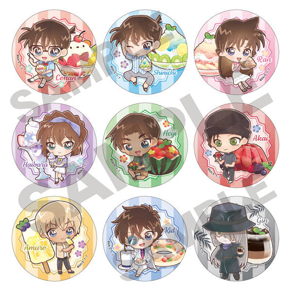 (クラックス) Detective コナントレーディング缶バッジきゃらペコ summer badge