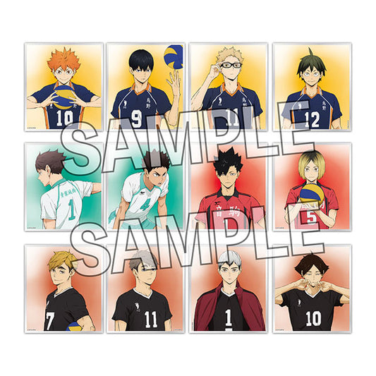 (PROOF) ハイキュー!! トレーディングギラギラ color paper BOX2