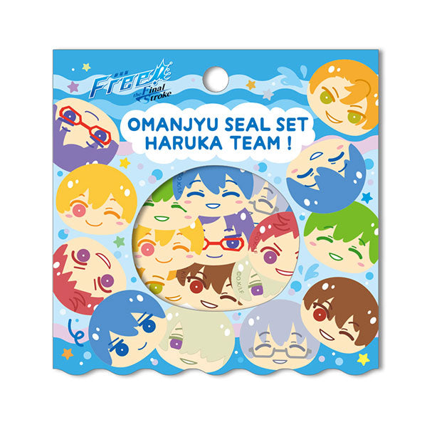 (EN-SKY) 劇場版 Free!-the Final Stroke- おまんじゅうｼｰﾙ 1.遙ﾁｰﾑ　sticker