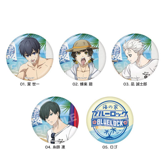 (CS.FRONT) ブルーロック 海の家 メタリック缶バッジ /01 第1弾 badge