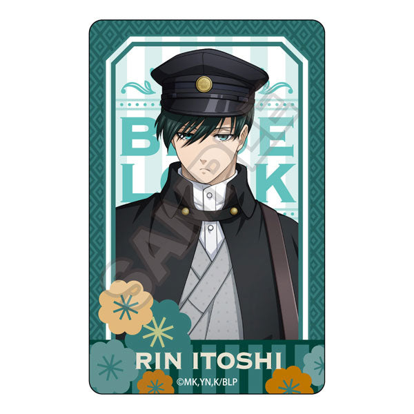 (GRANUP) ﾌﾞﾙｰﾛｯｸ ﾚﾄﾛﾓﾀﾞﾝ ICｶｰﾄﾞｽﾃｯｶｰ 糸師凛 card sticker
