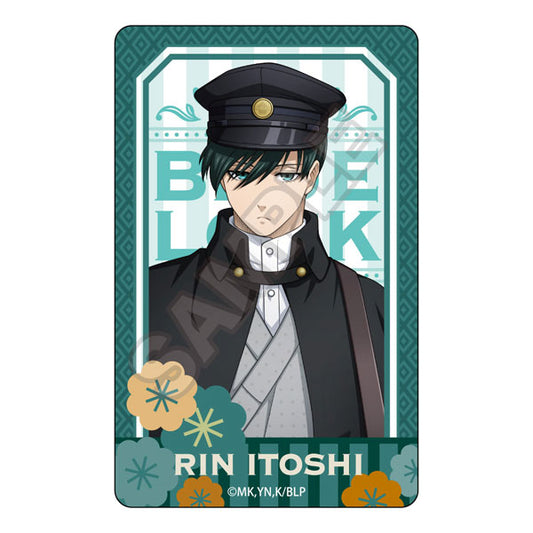 (GRANUP) ﾌﾞﾙｰﾛｯｸ ﾚﾄﾛﾓﾀﾞﾝ ICｶｰﾄﾞｽﾃｯｶｰ 糸師凛 card sticker