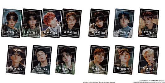 SEVENTEEN SVTｳｴﾊｰｽ From PLEDIS ENTERTAINMENT card (BANDAI)